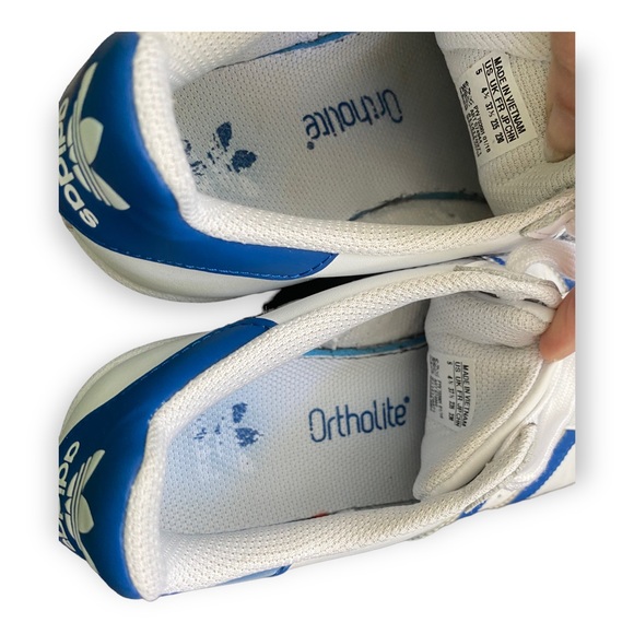 Adidas Girls Hand Graffetti Artist Painted “Emma” Sneakers - Picture 10 of 12